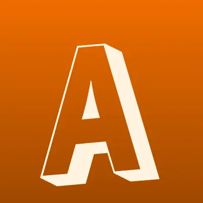 Альмега, магазин, лого-визитка